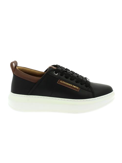 ACBC modello Wembley sneakers uomo nera ALEXANDER SMITH | WAU18BBOX